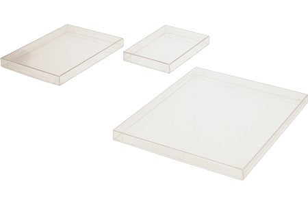 Plastiek Doosjes 13x1,6x18,1cm Kristalhelder (25 stuks) [FPB62]