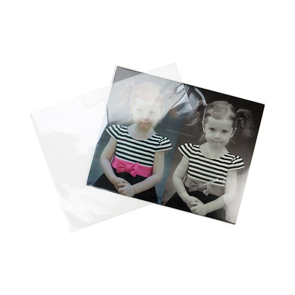 Sachet plastique plat grand format 41,7x51,5cm Transparent et Scellable sans Rabat (100 pièces) [B16NF]
