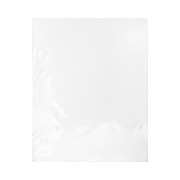 Sachet plastique plat grand format 41,7x51,5cm Transparent et Scellable sans Rabat (100 pièces) [B16NF]