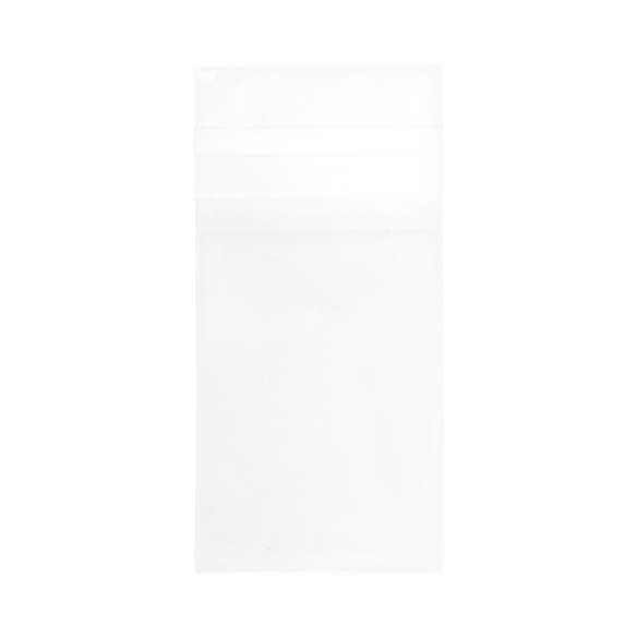 Sachet plastique transparence cristalline 5x7cm avec Rabat Adhésif (100 pièces) [B1X2XL]