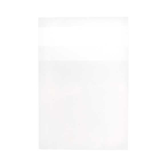 Sachet plastique transparence cristalline 6,5x6,5+3cm avec Rabat Adhésif (100 pièces) [B2X2]