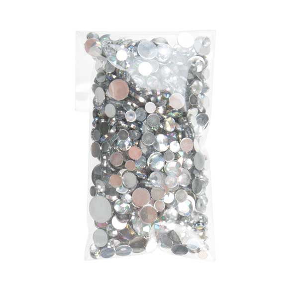 Sachet plastique transparence cristalline 5,1x6,4cm avec Rabat Adhésif (100 pièces) [B2X2H]