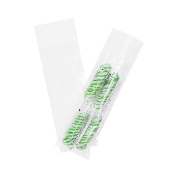 Plastiek Zakken 5,6x15,4cm Transparant en Hersluitbaar (100 stuks) [B2X6SPC]