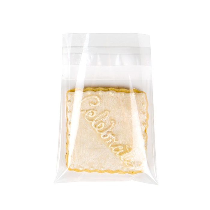 Plastiek Zakken 8,5x9cmTransparant en Hersluitbaar (100 stuks) [B33XL]