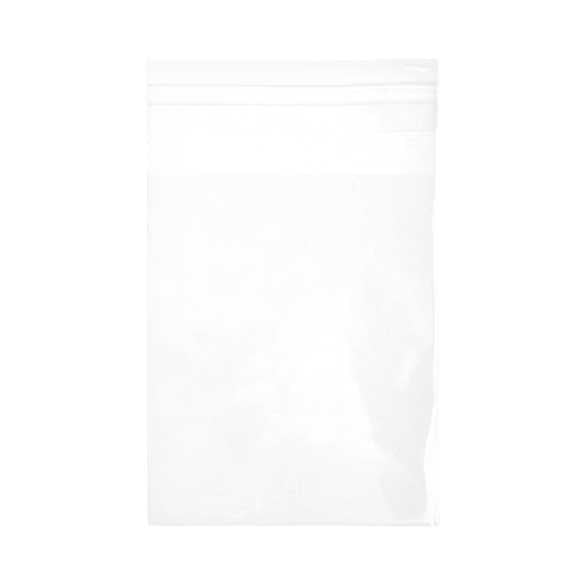 Sachet plastique transparence cristalline 8,6x10,2cm avec Rabat Adhésif (100 pièces) [B34B]