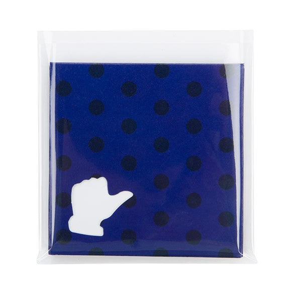 Sachet plastique transparence cristalline 7,6x8cm sans rabat (100 pièces) [B3X3NF]