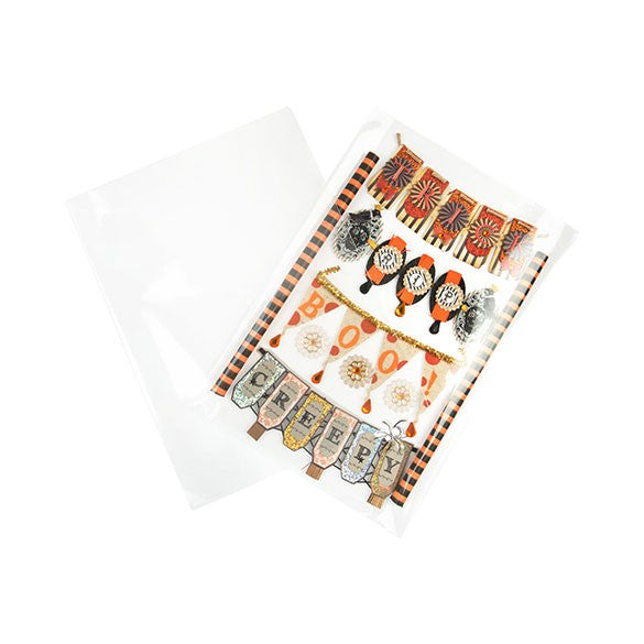 Plastiek Zakken 12,6x18cm transparant (100 stuks) [B47NF]