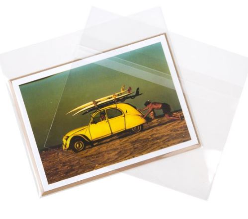 Plastic Bags 18.9x13.4cm Transparent Peel and Seal