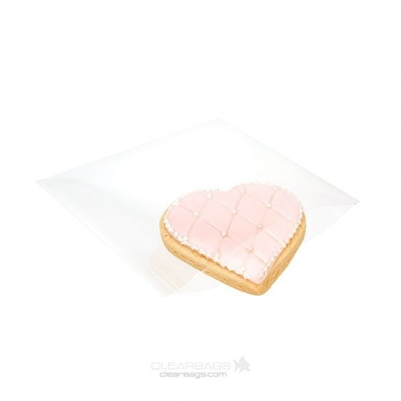 Plastiek Zakken 13,2x12,9cm Transparant (100 stuks) [B5X5SNF]