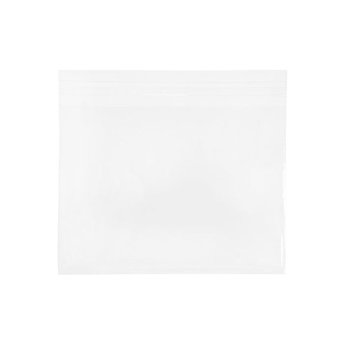 Sachet plastique plat grand format 21,4x15,9cm Refermable par Rabat Adhésif (100 pièces) [B6]
