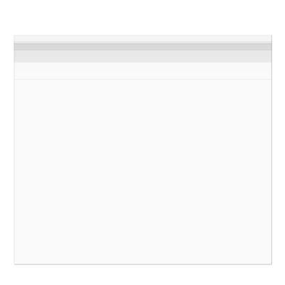 Sachet plastique plat grand format 102,7x76,8cm Refermable par Rabat Adhésif (50 pièces) [B4030]