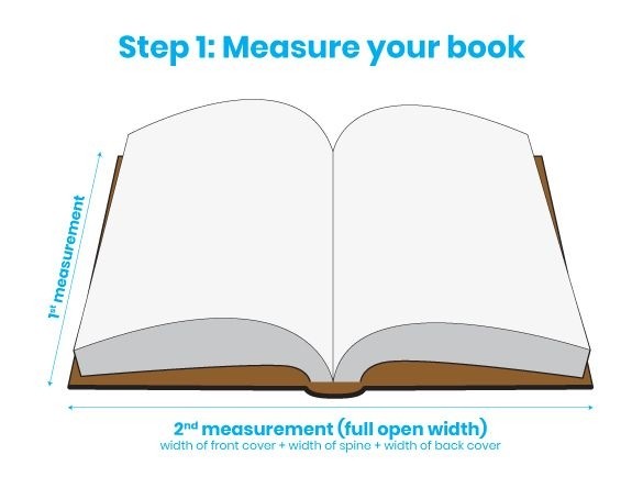 Boekenkaft Folie 21,6x38,1cm (25 stuks) [BC81H]