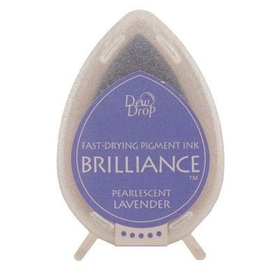 Ink Pads Brilliance Dew drops Pearlescent Lavender (1 pc)