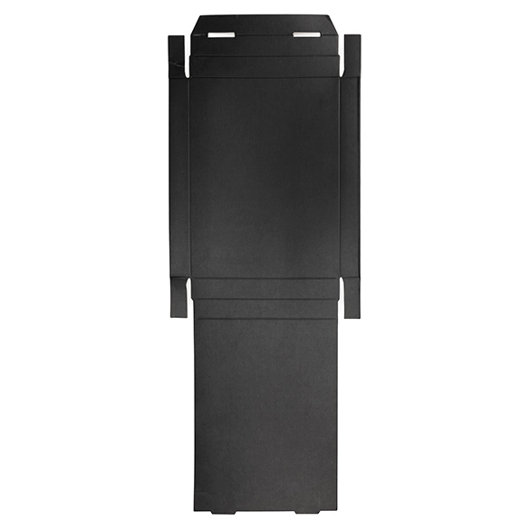 Petite Boite en Carton noir mat 11,4 x 1,6 x 15,2cm (25 Pièces) [BK3]