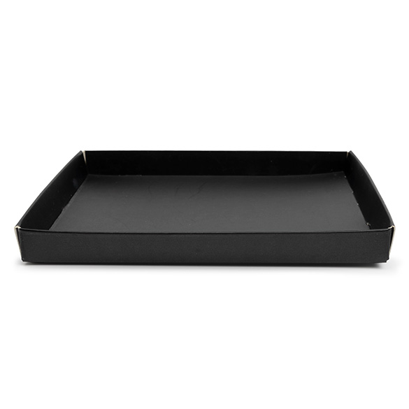 Petite Boite en Carton noir mat 11,4 x 1,6 x 15,2cm (25 Pièces) [BK3]