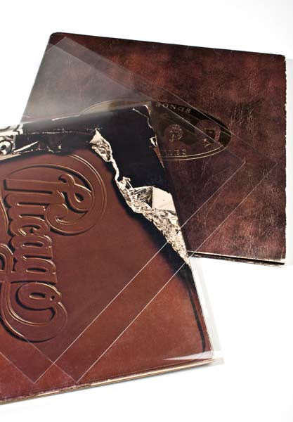 Pochette pour double album 33 Tours à transparence cristalline sans rabat (Blake Sleeves™) 32,9 x 32,9cm (100 pièces) [BLPDNF]