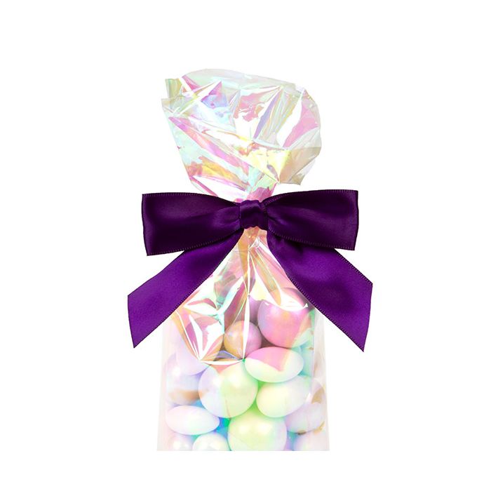 Noeuds pré-noués 8,9 cm Prune (25 pièces) [BOWPL]