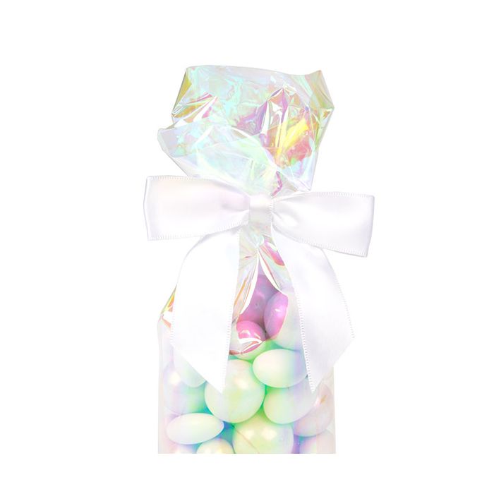 Strikken Voorgestrikt Wit 8,9 cm (25 Stuks) [BOWWH]