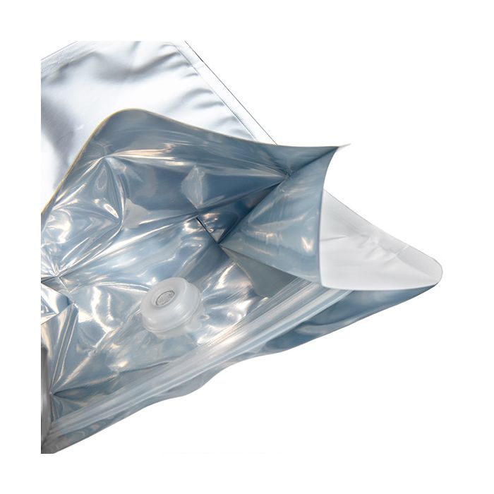 Koffiezakken Zilver 12,7x7,9x20,3 cm (50 Stuks) [BBC2S]