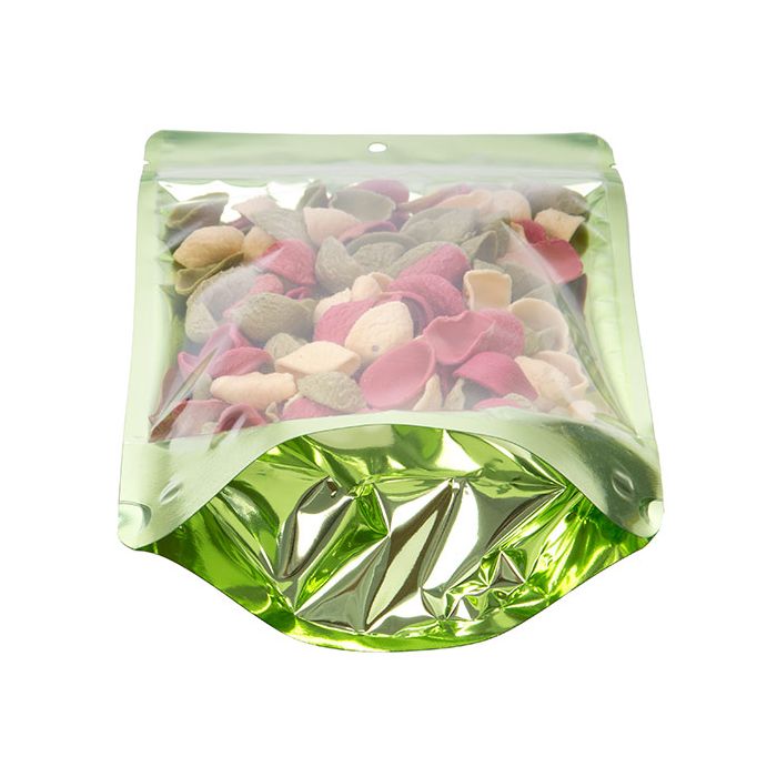 Doypack verticales vertes 14,9x8,9x23,2cm Trou de suspension (100 pièces) [ZBGB7GR]