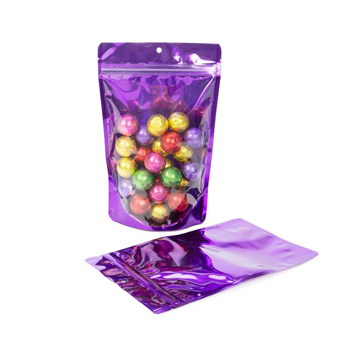 Stazakken Purple 14,9x8,9x23,2cm Met Ophanggat (100 Stuks) [ZBGB7VL]