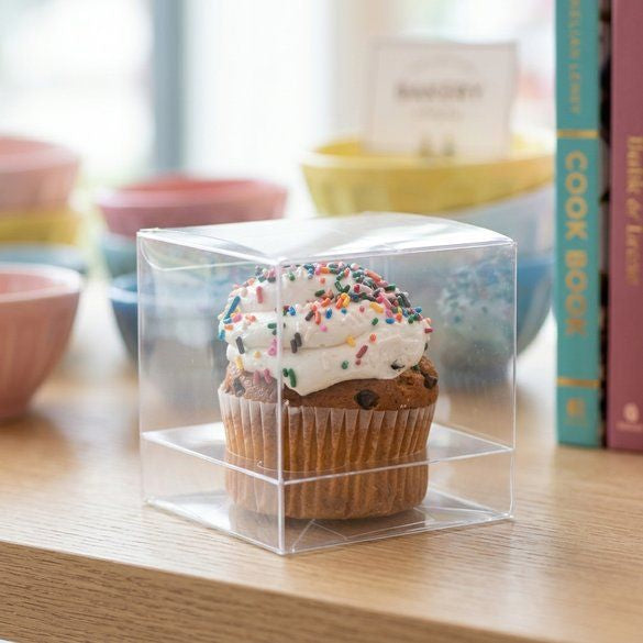 Cupcake Dozen voor Jumbo Cupcakes 10.2x10.2x10.2cm (100 Stuks) [CBS208]