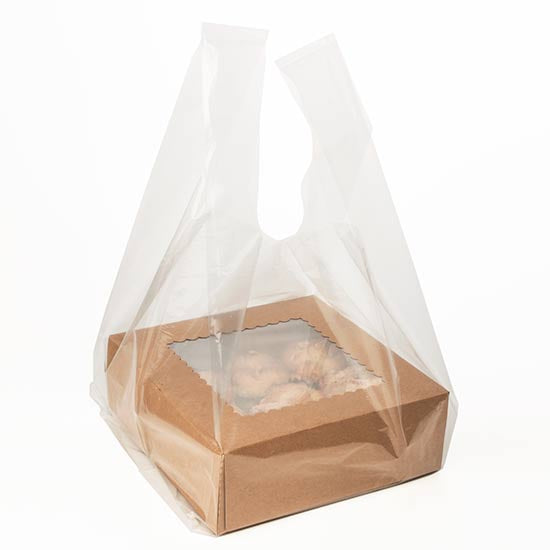 Draagtassen Transparant 32,1x25,4x68,6cm (100 stuks) [CHB6]