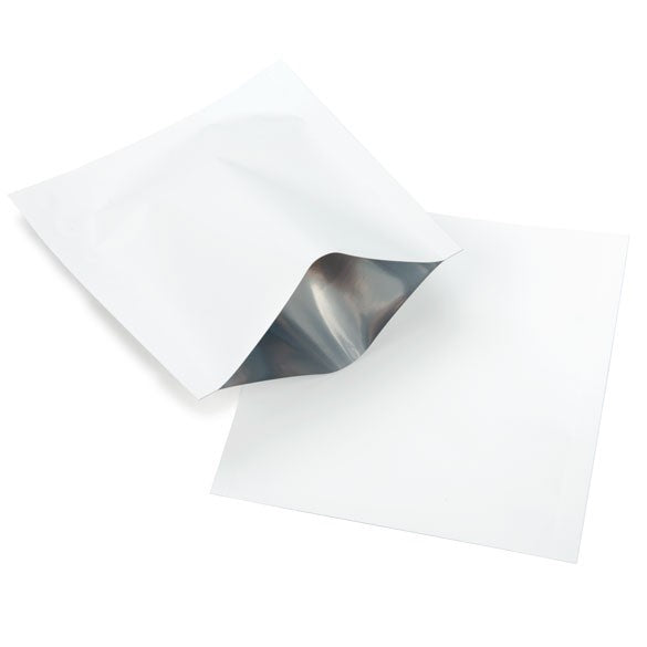 Plastiek Zakken Wit 9x9,5cm Sealbaar permanente Sluiting (100 stuks) [CRB2W]