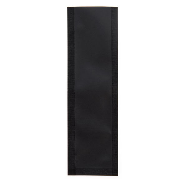 Plastiek Zakken Mat Zwart 3,8x12,7cm Sealbaar permanente Sluiting (100 stuks) [CRB5B]