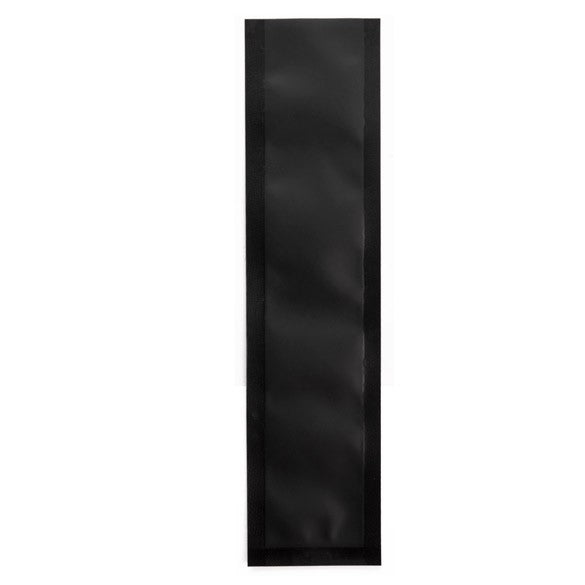 Sac à sécurité enfant noir mat, 3.8 x 15.2 cm (100 Pieces) [CRB6B]