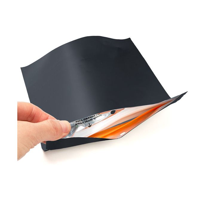 Kinderveilige zakken Mat Zwart 14,9x6,4x23,2cm (100 Stuks) [CRP7MB]