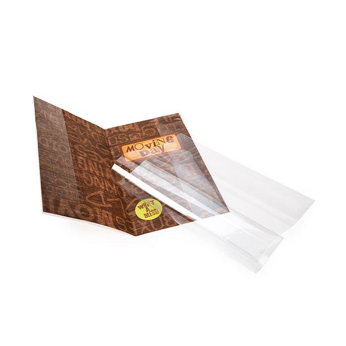 Couvertures de cartes Transparent 23,2x20,8 cm (100 pièces) [CJTS]