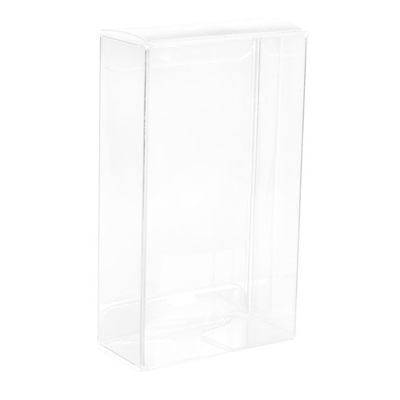 Plastiek Doosjes 5,4x2,5x9,2cm Kristalhelder (25 stuks) [FB91]