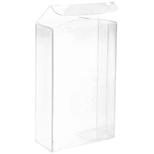 Boites cadeau plastique à transparence cristalline 5.7x2.5x9.3cm (25 Pièces) [FB96]