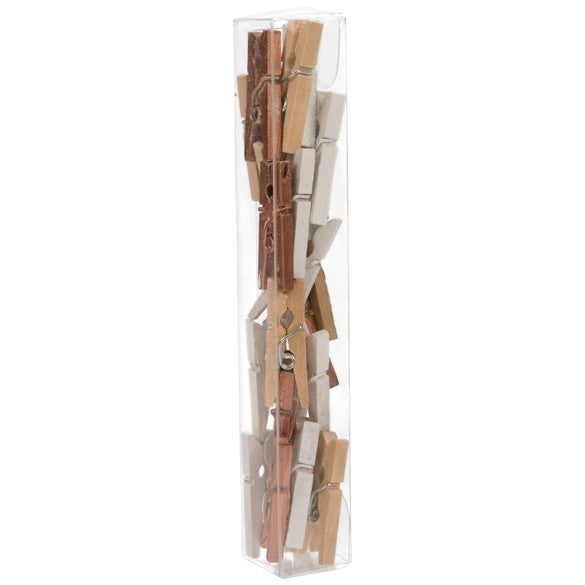Boites cadeau plastique à transparence cristalline 1.6x1.6x10.8cm (25 pièces) [FPB289]