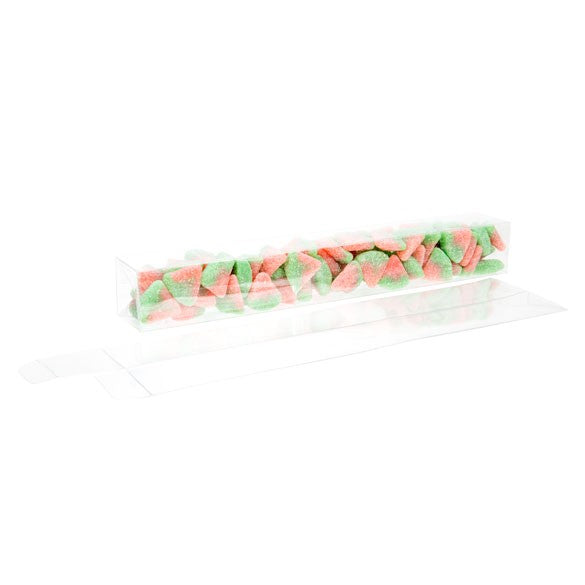 Plastiek Doosjes 4x4x30,6cm autolock bodem (25 stuks) [PLB143]