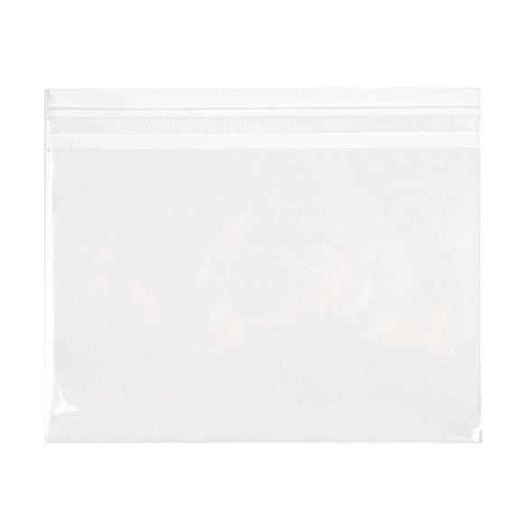 Plastiek Zakken 23,5x15,9cm Transparant en Hersluitbaar (100 stuks) [B69]