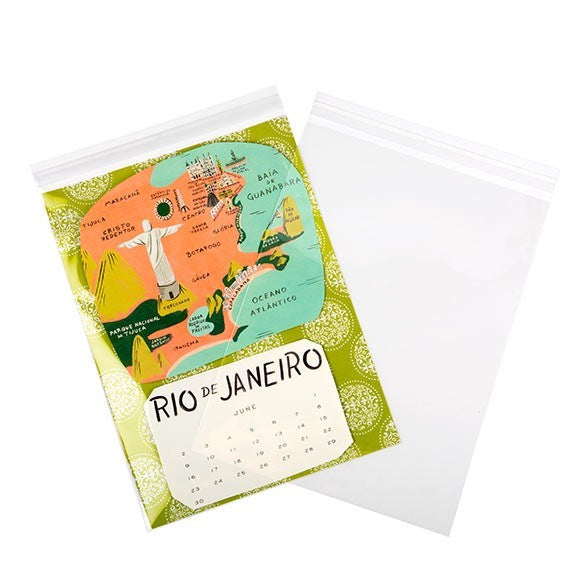 Sachet plastique plat refermable 51.9x61.6 cm (250 pièces) [VL20]