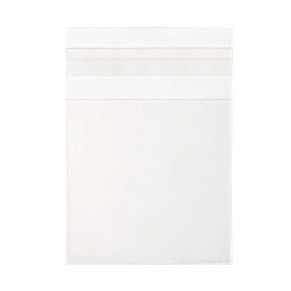 Sachet plastique à rabat avantageux transparence cristalline 8.3x8.3cm (250 pièces) [VL33]