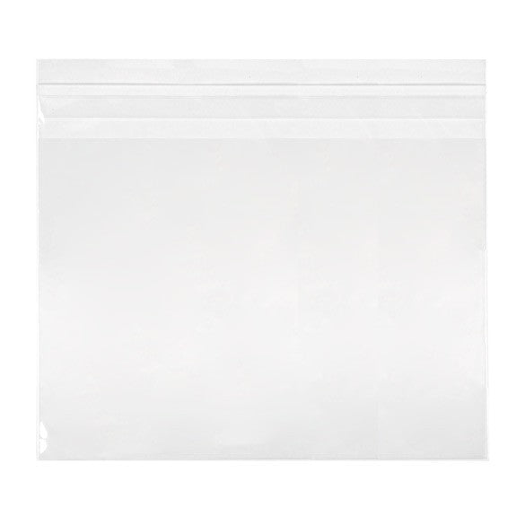 Sachet plastique à rabat avantageux transparence cristalline 18.9x13.4cm (250 pièces) [VL5]