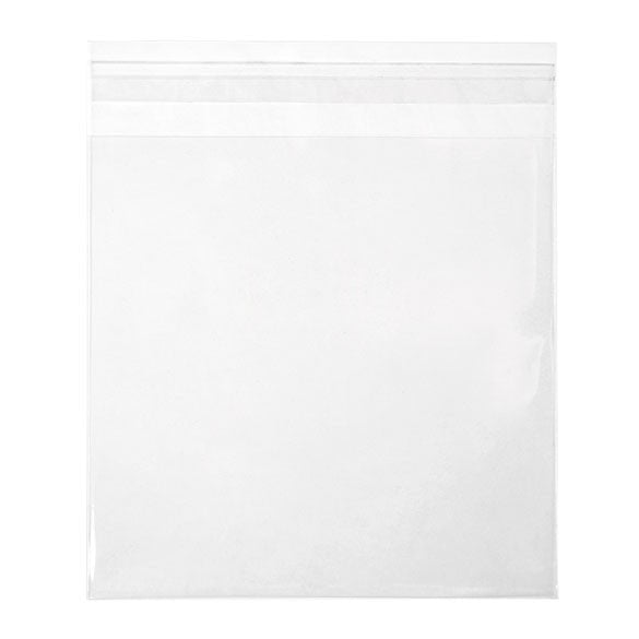 Sachet plastique à rabat avantageux transparence cristalline 15.9x15.9cm (250 pièces) [VL66]