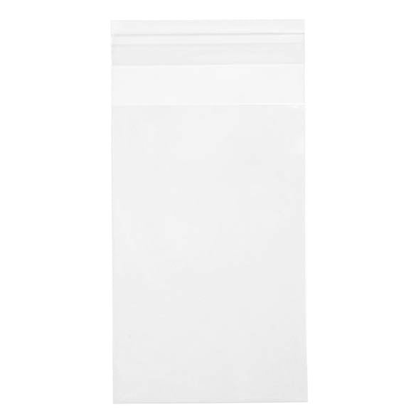 Plastiek Zakken 8,5x13cm Transparant en Hersluitbaar (100 stuks) [B3]