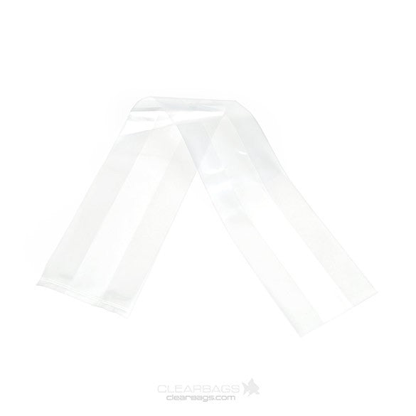 Plastiek Zakken 7,6x5,1x45,7cm met zijvouw (100 stuks) [GB13]