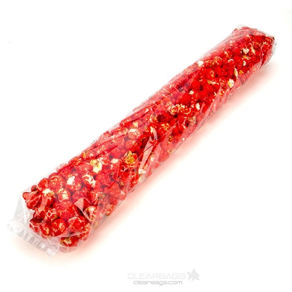 Sac à soufflet transparence cristalline 7.6x5.1x61cm (100 pièces) [GB14]
