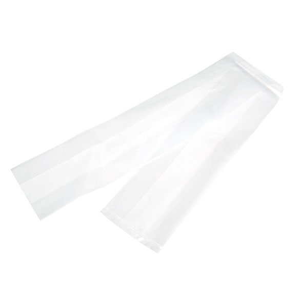 Sac à soufflet transparence cristalline 7.6x5.1x61cm (100 pièces) [GB14]