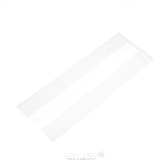 Sac à soufflet transparence cristalline 8.9x5.7x24.8cm (100 pièces) [GB25]