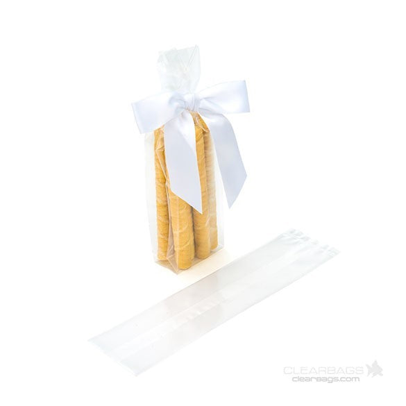Plastiek Zakken 5x3,8x20,3cm met zijvouw (100 stuks) [GB9]