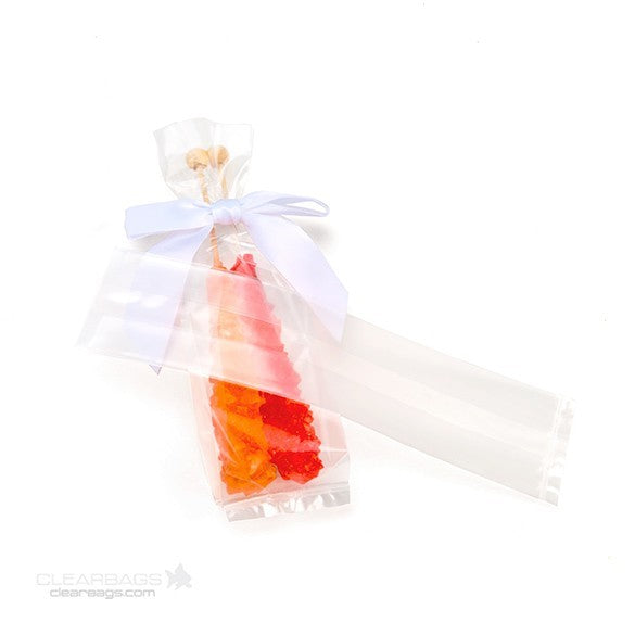 Plastiek Zakken 5x3,8x20,3cm met zijvouw (100 stuks) [GB9]