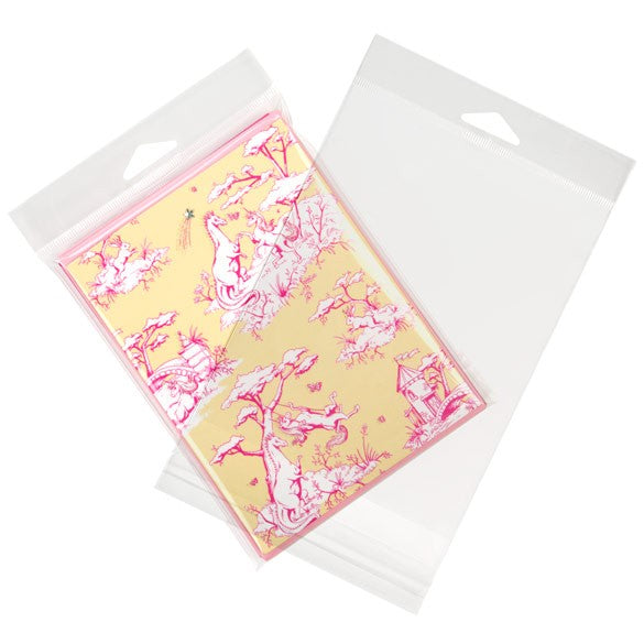 Headerbags 13,5x17,1cm hersluitbaar en Kristalhelder (100 stuks) [HB6B1]
