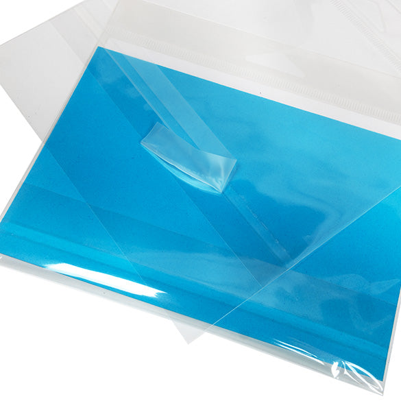 Headerbags 15,9x11,4cm met beschermende sluiting (100 stuks) [HB46PC]